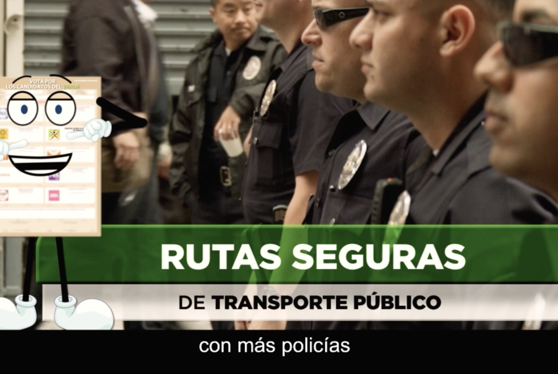 RUTA SEGURA PARTIDO VERDE